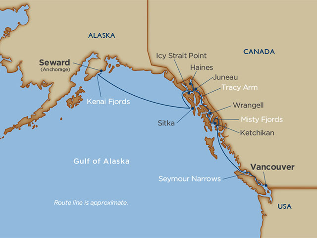 voyage map