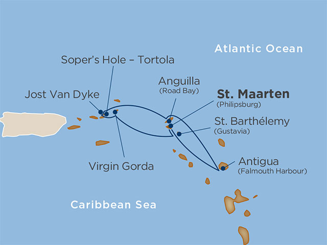 voyage map