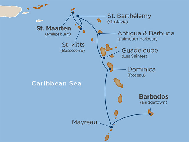 voyage map