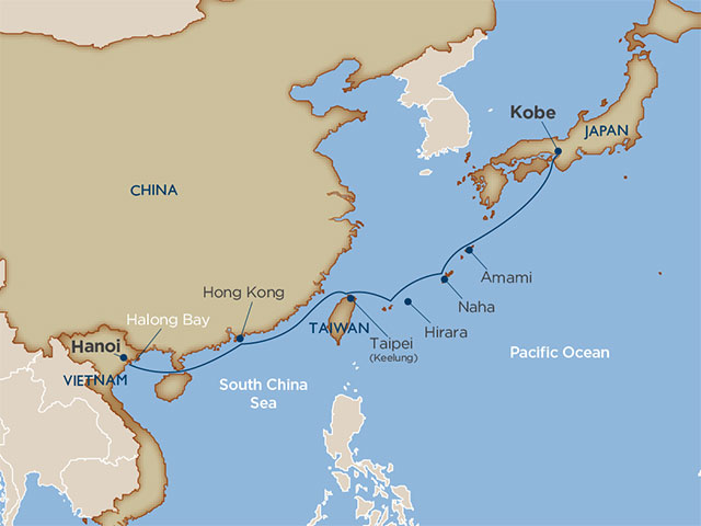 voyage map