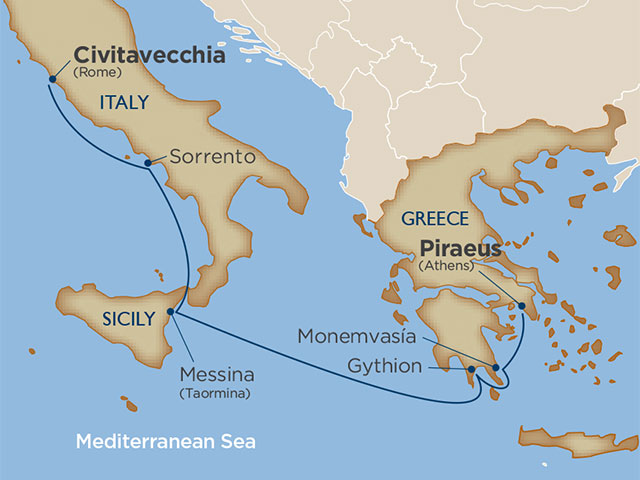 voyage map