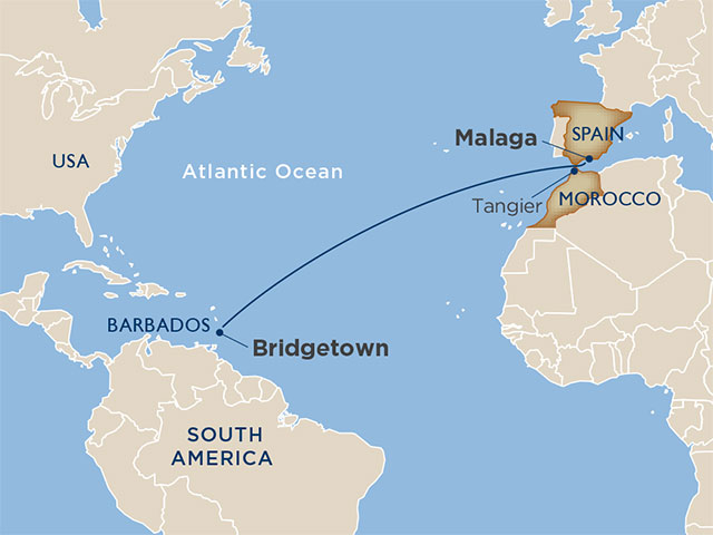 voyage map