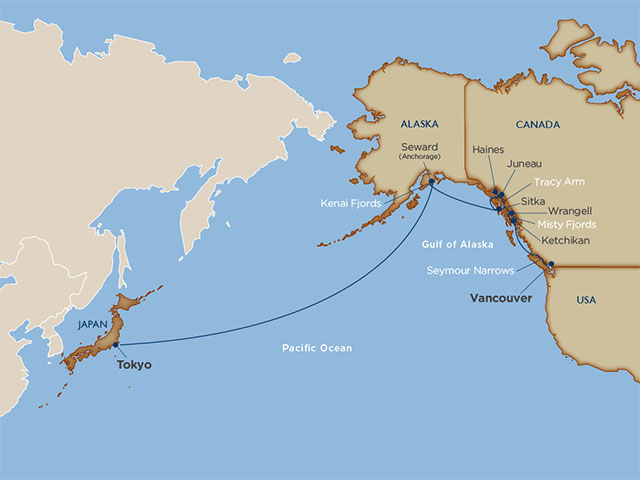 voyage map