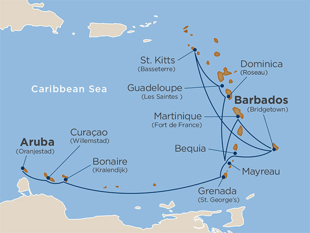 voyage map