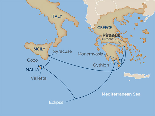 voyage map