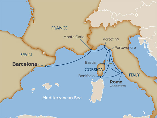 voyage map
